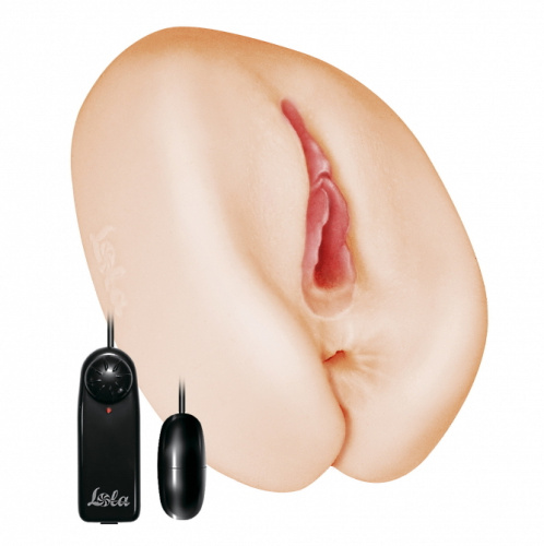 Реалистичный мастурбатор с вибрацией Satisfaction Cherie фото 2