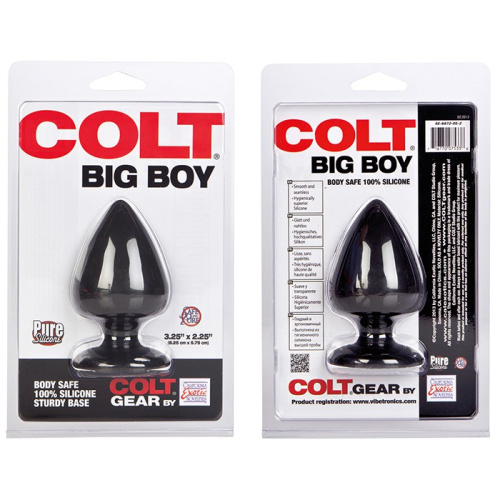 Силиконовая анальная пробка Colt Big Boy фото 3