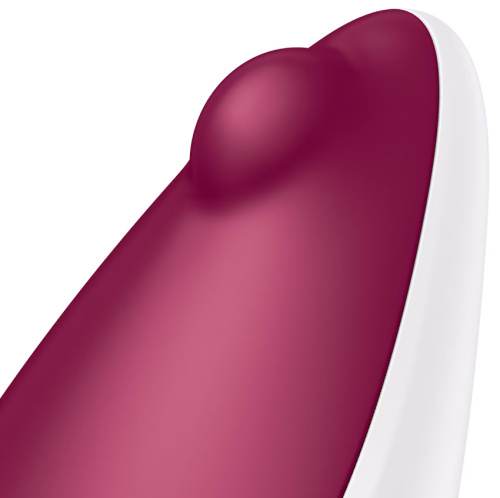 Клиторальный вибромассажер с толчковым стимулятором Satisfyer Spot On 3 красный фото 4