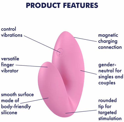 Универсальный вибромассажер на пальцы Satisfyer Love Riot фото 5