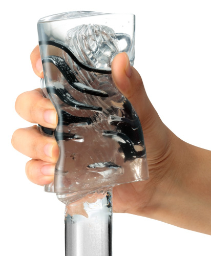 Черная бондажная лента Vanilla Oxytocin Black 20 м фото 3