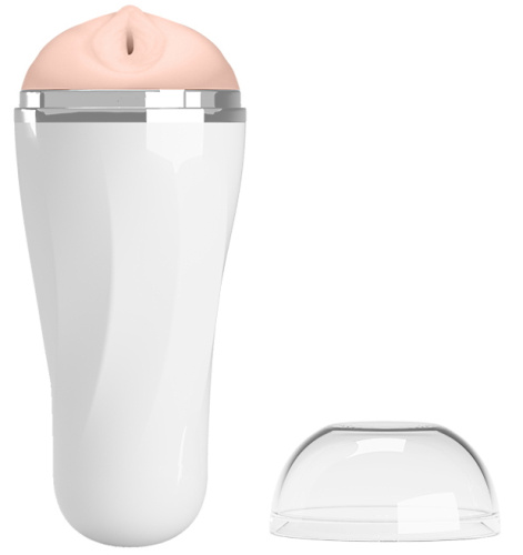 Реалистичный мастурбатор в колбе вагина фото 9