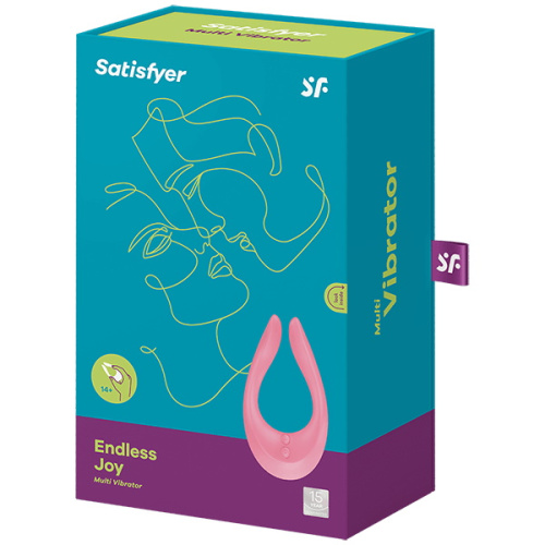 Многофункциональный вибратор для пар Satisfyer Endless Joy розовый фото 9