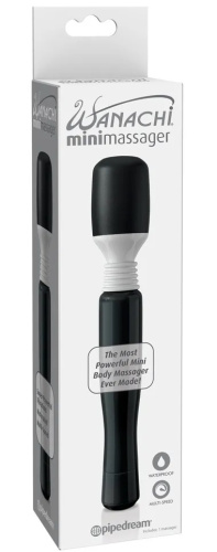 Черный вибромассажер Wanachi фото 3