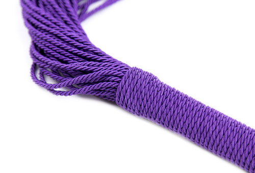 Мягкая плеть фиолетового цвета 48 см фото 4