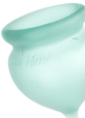 Набор менструальных чаш Satisfyer Feel Good, зеленый фото 6