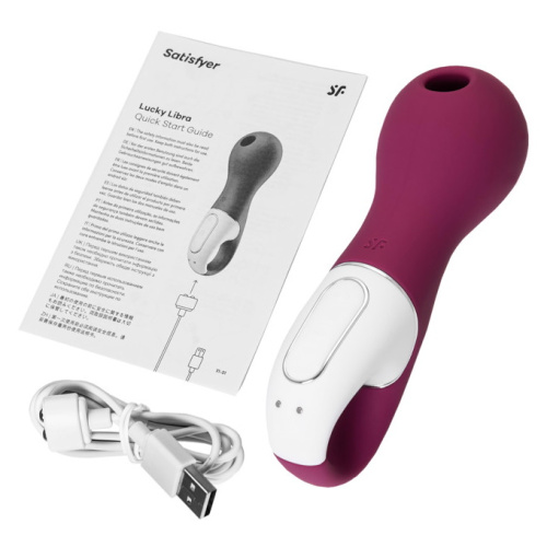 Вакуумно-волновой стимулятор клитора с вибрацией Satisfyer Lucky Libra фото 10