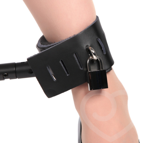 Бондажная распорка Adjustable Spreader Bar Black фото 2