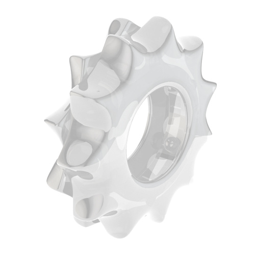 Эрекционное кольцо прозрачное Power Plus Cock Ring фото 5