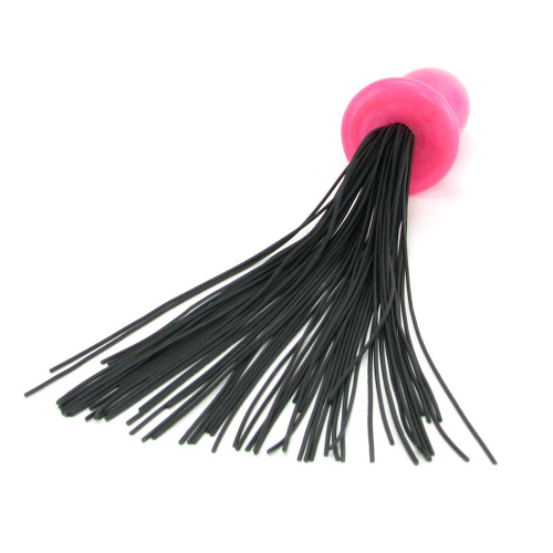 Розовая анальная пробочка с хвостиком Rear Envy фото 2