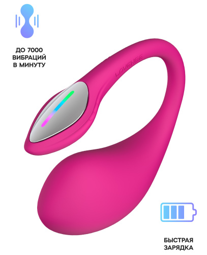 Lovense Lush 4.0 инновационный смарт-вибростимулятор с LED-подсветкой фото 2
