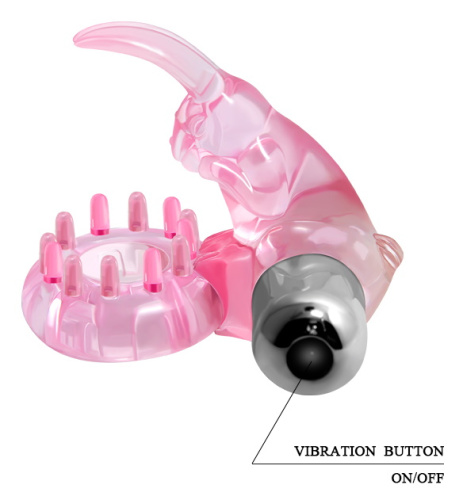 Виброкольцо Зайчик фото 5