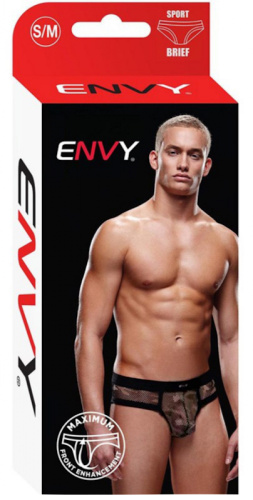Мужские трусы-брифы Envy милитари S/M фото 4