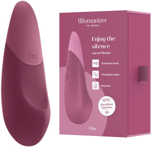 Клиторальный вибратор Womanizer Vibe темно-розовый