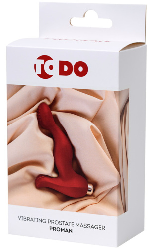 Вибростимулятор простаты Toyfa Proman со стимулятором промежности фото 7