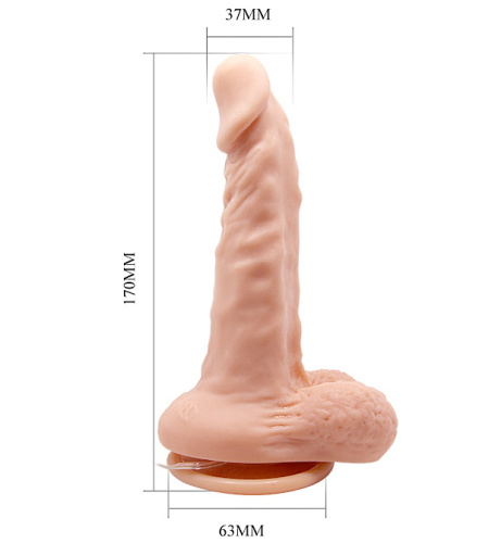 Вращающийся фаллоимитатор на мощной присоске фото 6