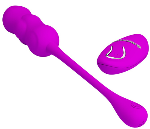 Перезаряжаемое виброяйцо Pretty Love Leshy с беспроводным управлением фото 5