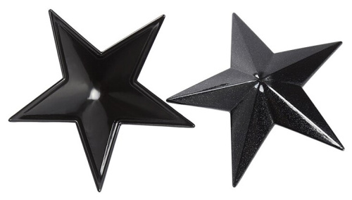 Черные металлические пэстисы звездочки фото 2