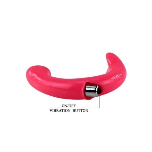 Розовый вибромассажер для стимуляции клитора и точки G фото 6