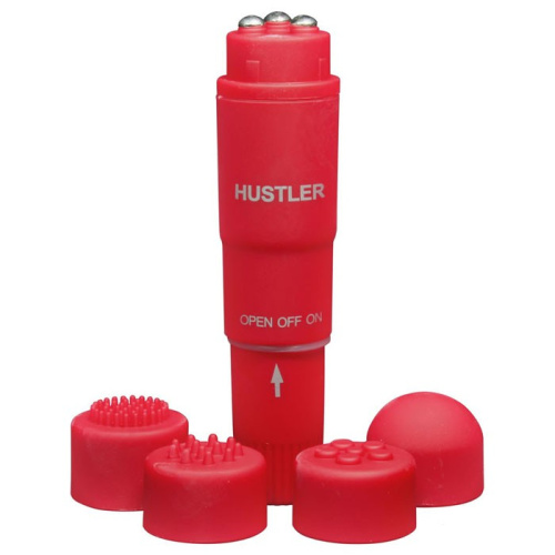 Красный вибро-стимулятор Racy Rebel фото 2