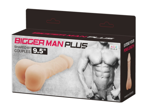 Насадка-мастурбатор Bigger Man Plus фото 7
