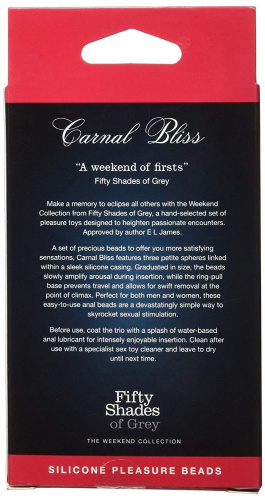 Анальный стимулятор Carnal Bliss Shades of Grey фото 4
