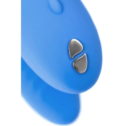We-Vibe Match Вибромассажер голубой для пар с дистанционным пультом фото 10