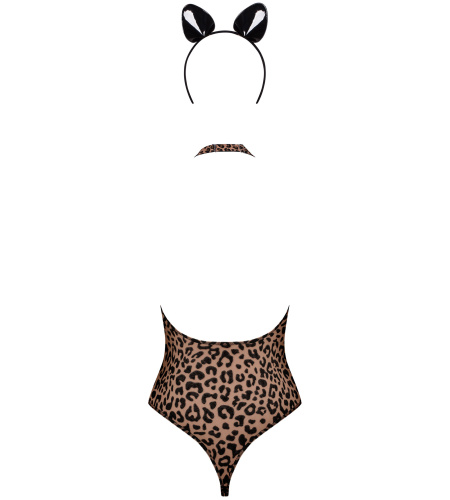 Боди с принтом дикой кошечки Leocatia L/XL фото 6