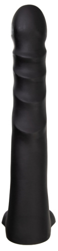 Черный фаллоимитатор-супергигант Predator Lovetoy 37 см фото 4