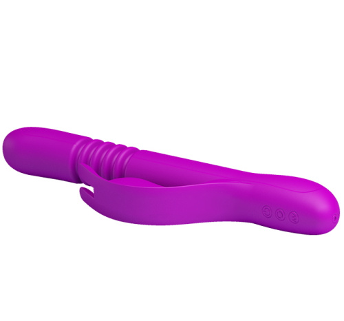 Вибратор-кролик с ротацией и поступательными движениями Pretty Love Donahue фото 4