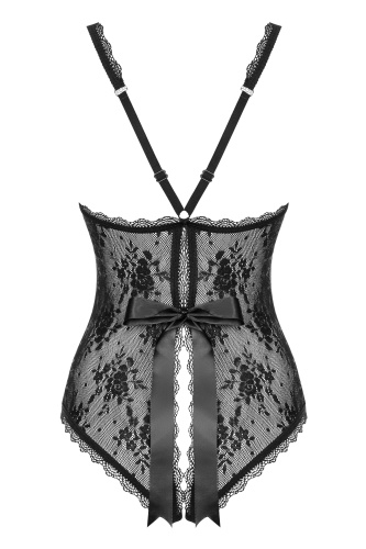 Соблазнительное кружевное боди с пикантным доступом Behindy S/M фото 4