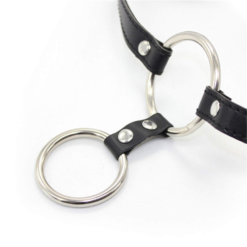 Комплект из двух эрекционных колец с поясом фото 2