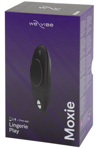 Смарт-вибростимулятор клитора We-Vibe Moxie черный фото 16