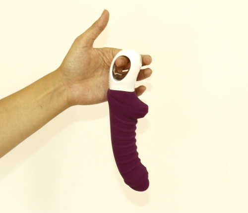 Вибратор Fun Factory Tiger G ежевичный фото 4