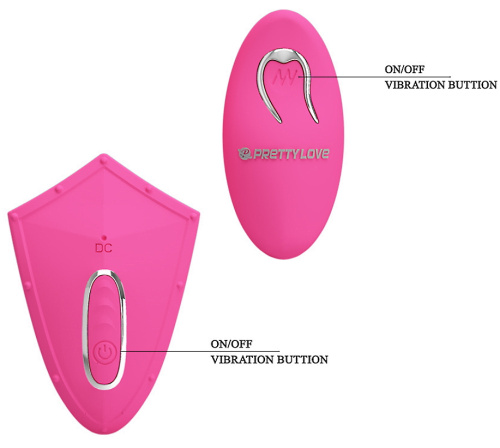 Вибростимулятор с дистанционным управлением Pretty Love Walker фото 6