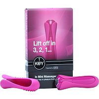 Классический мощный вибратор со сменными насадками