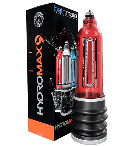 Гидропомпа Bathmate HydroMax9 Brilliant красная