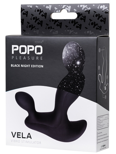 Силиконовый стимулятор простаты с вибрацией Popo Pleasure by Toyfa Vela фото 13