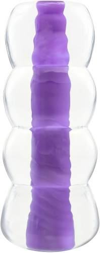 Фиолетовый мастурбатор Pipedream Neon Jelly Strokers фото 2