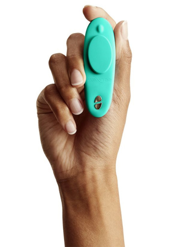 Смарт-вибростимулятор клитора We-Vibe Moxie Plus бирюзовый фото 3