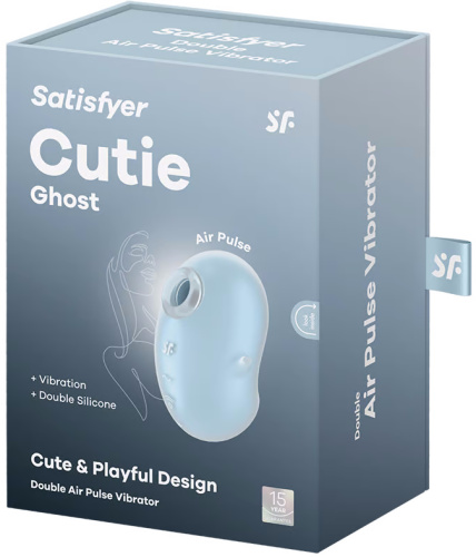 Вакуумно-волновой стимулятор с вибрацией Satisfyer Cutie Ghost фото 6