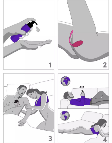 Смарт-вибратор We-Vibe Jive розовый фото 2