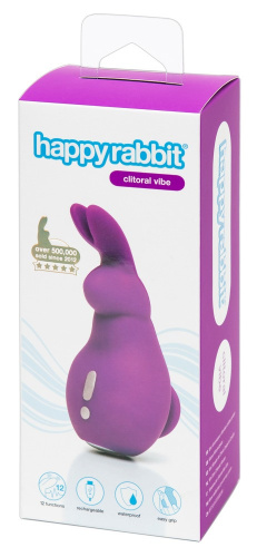 Мини-вибратор Happy Rabbit Mini Ears фиолетовый фото 7