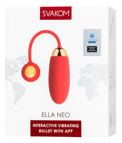 Интерактивное смарт-виброяйцо Svakom Ella Neo фото 12