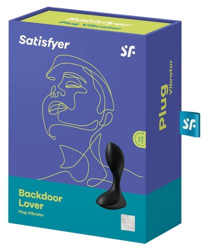Вибромассажер простаты Satisfyer Backdoor Lover черный фото 8