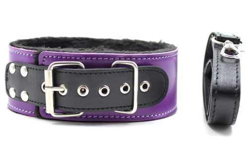 Фиолетовый БДСМ набор из 8 предметов фото 2