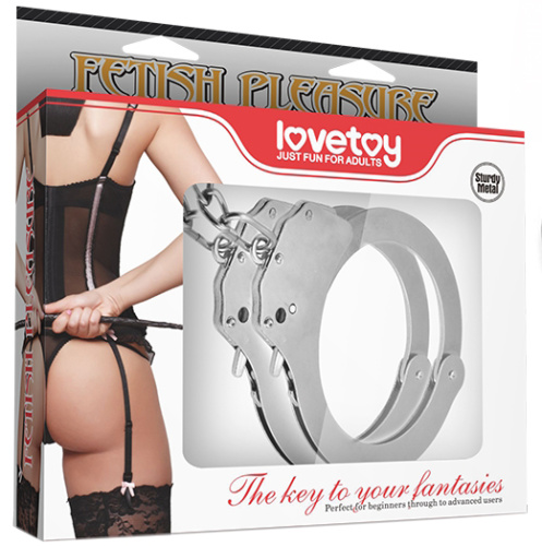 Поножи Fetish PleasureMetal Leg Cuffs фото 6