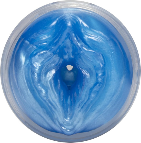 Двусторонний мастурбатор Fleshlight Quickshot Alien синий фото 4