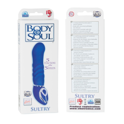 Вибратор Body & Soul Sultry Blue фото 3