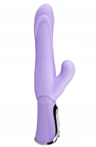 Вибратор с вращением Vibe Therapy Exaltation, фиолетовый фото 3